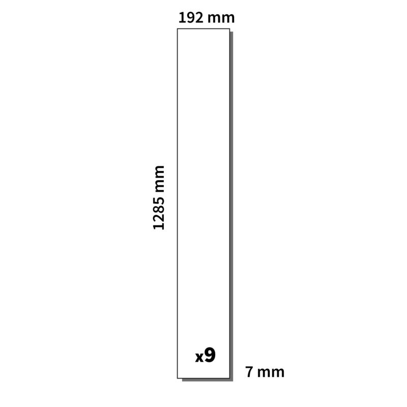 Panele podłogowe laminowane Trevo Dąb WR AC5 2,467 m2