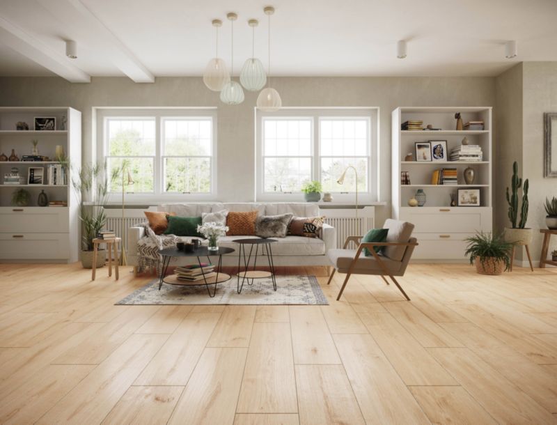 Panele podłogowe laminowane wodoodporne Classen Dąb Avinion AC5 2,158 m2