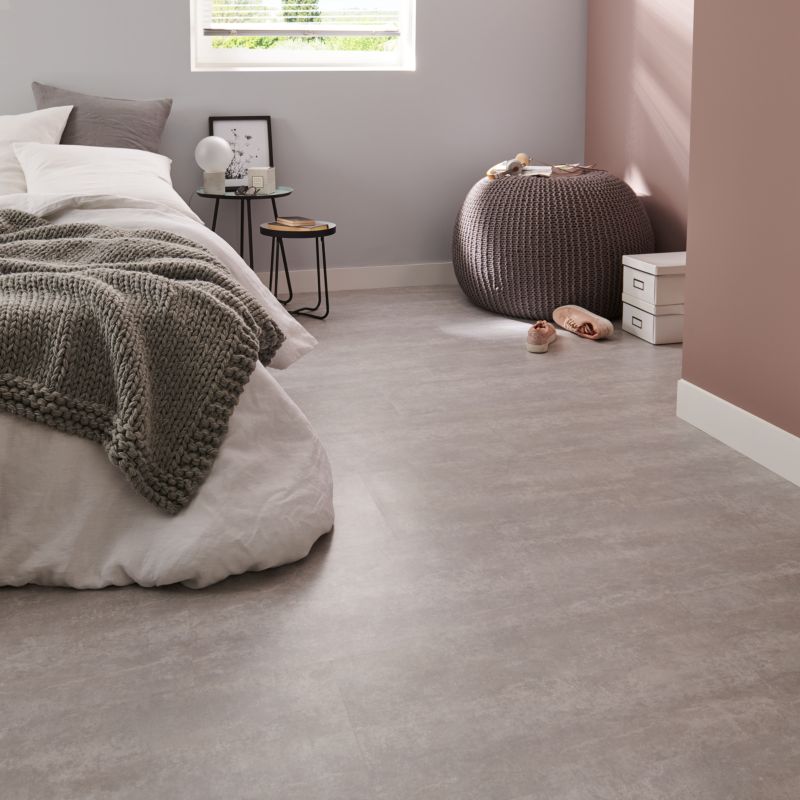 Panele podłogowe winylowe GoodHome 30,5 x 61 cm light grey 1,30 m2
