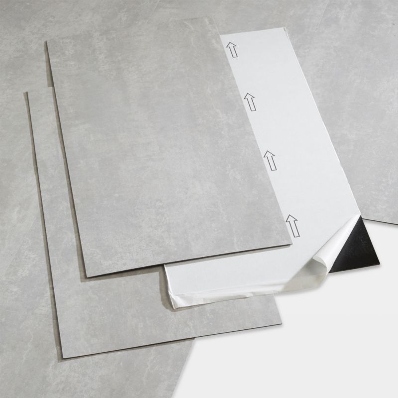 Panele podłogowe winylowe GoodHome 30,5 x 61 cm light grey 1,30 m2