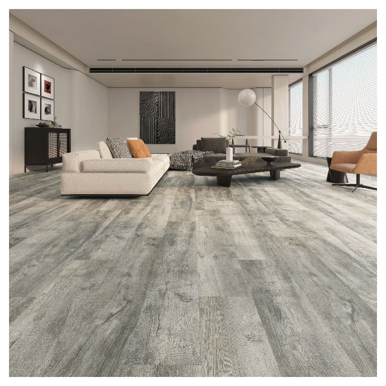 Panele podłogowe winylowe GoodHome SPC Arilla Light grey 2,5 m2