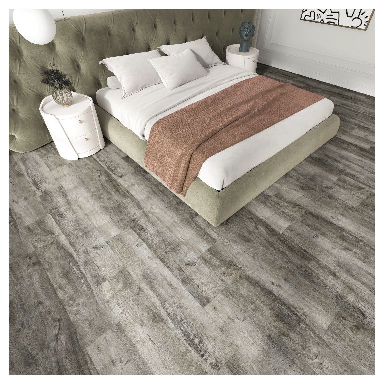 Panele podłogowe winylowe GoodHome SPC Arilla Light grey 2,5 m2