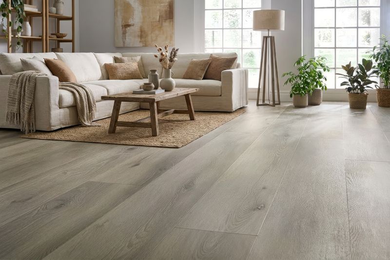 Panele podłogowe winylowe GoodHome SPC Dąb Beskyn 4 + 1,3 mm 2,23 m2
