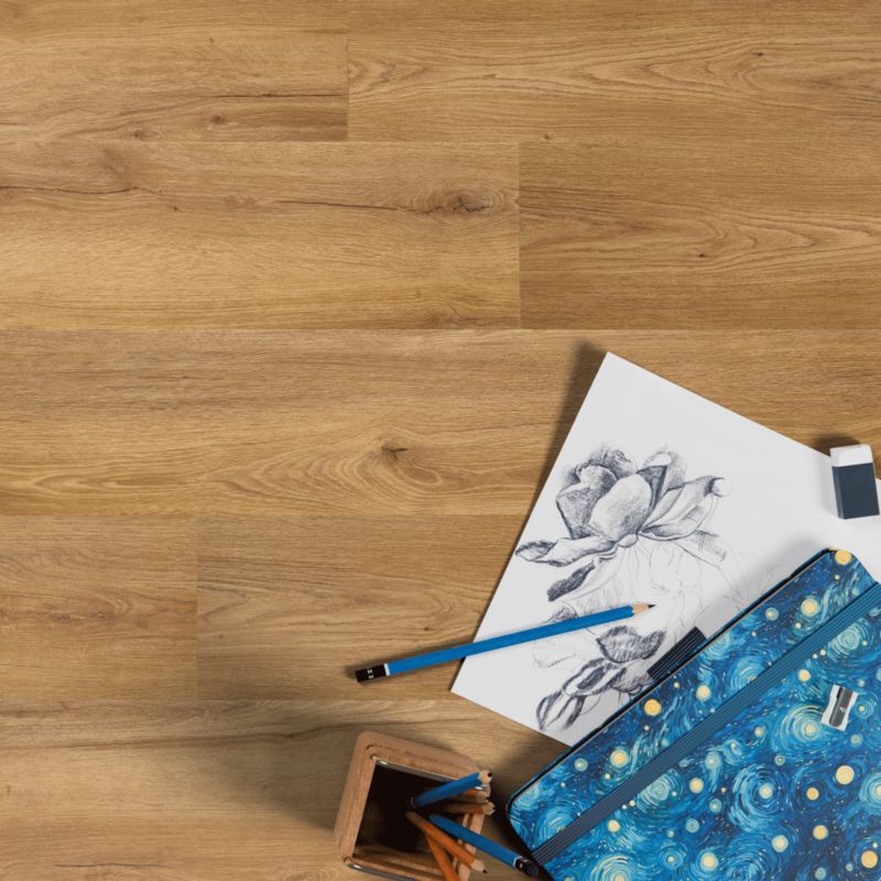 Panele podłogowe winylowe GoodHome SPC Dąb Patagonia 4 + 1,3 mm 2,23 m2