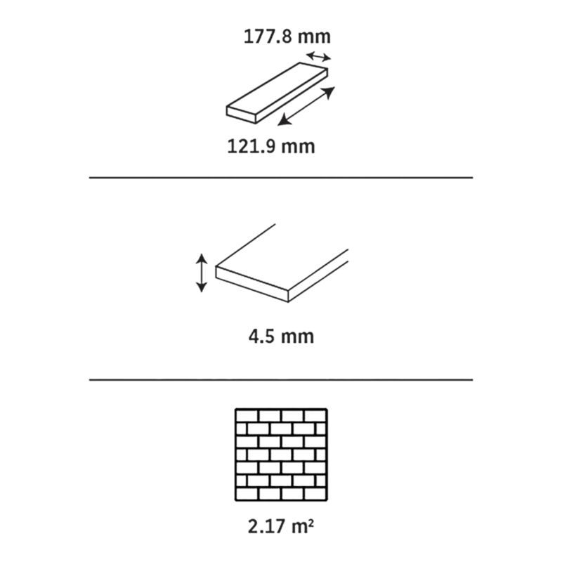 Panele podłogowe winylowe GoodHome SPC Gladstone Natural 2,17 m2