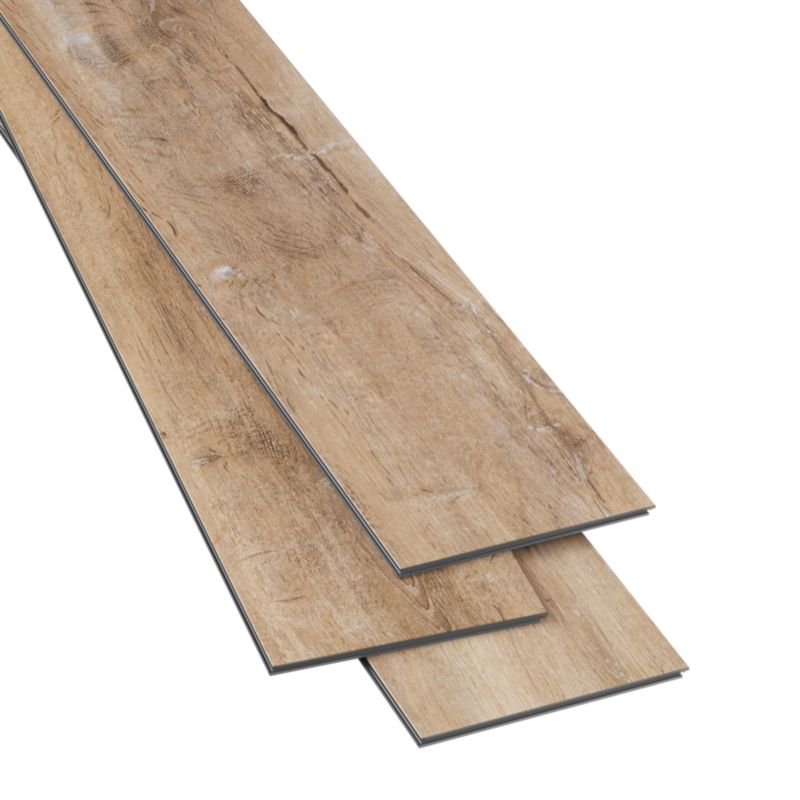 Panele podłogowe winylowe wodoodporne GoodHome SPC Dąb Distressed 2,17 m2