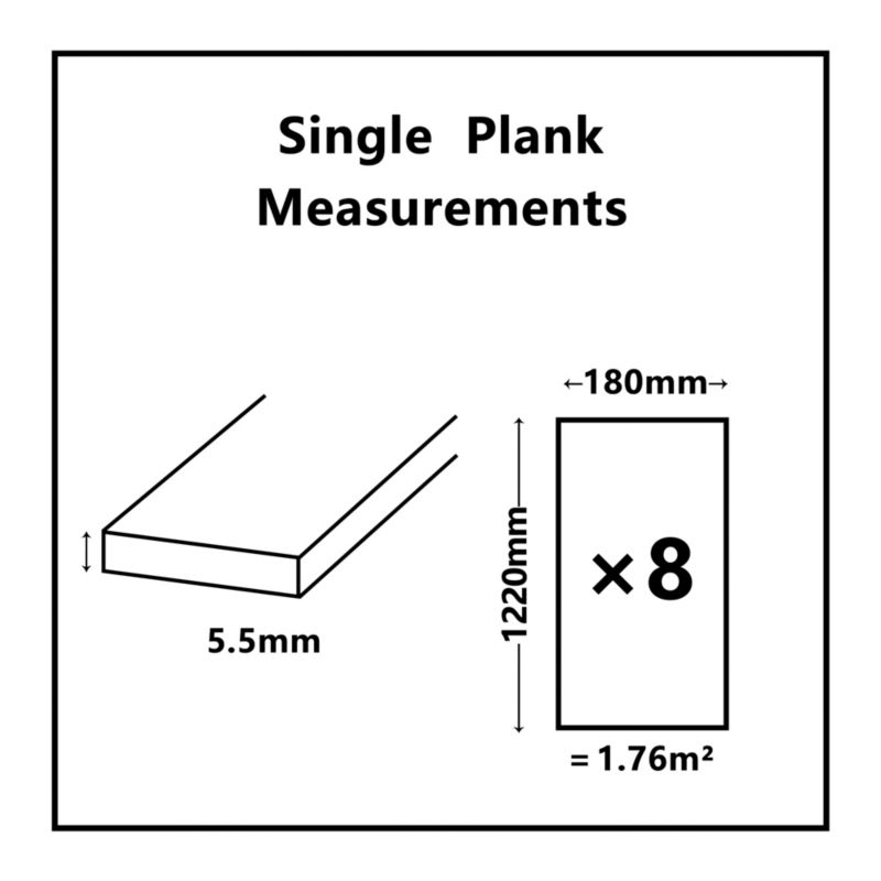 Panele podłogowe winylowe wodoodporne GoodHome SPC PLK 1,98m2