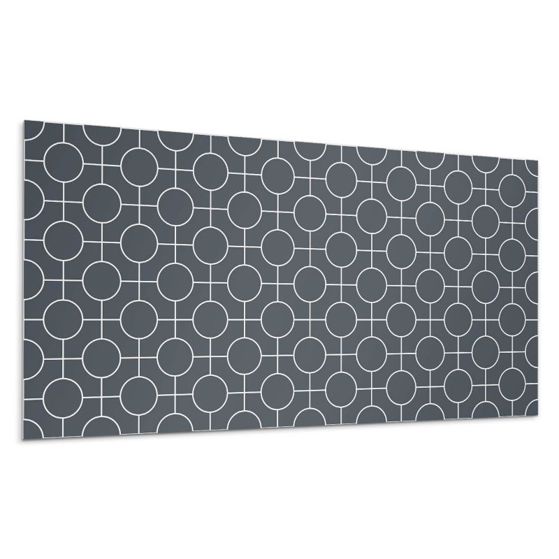 Panele samoprzylepne Wallfluent 40x20 cm Geometria kół i linii w designie 10 szt.