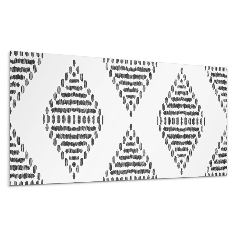 Panele samoprzylepne Wallfluent 40x20 cm Geometria rombów z liniowym akcentem 10 szt.