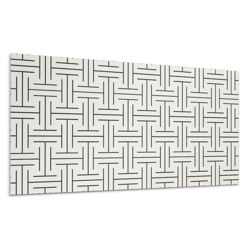 Panele samoprzylepne Wallfluent 40x20 cm Geometryczne kształty w kratkę 10 szt.