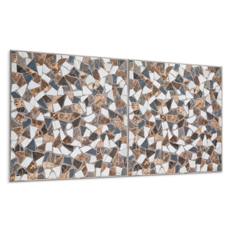 Panele samoprzylepne Wallfluent 40x20 cm Kształty w mozaikowej kompozycji 10 szt.