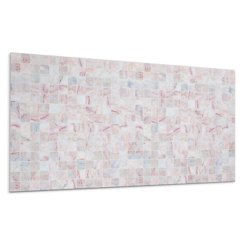 Panele samoprzylepne Wallfluent 40x20 cm Kwadrowa mozaika w artystycznym stylu 10 szt.