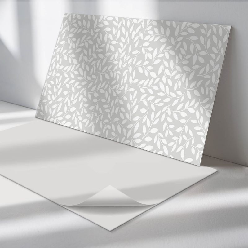 Panele samoprzylepne Wallfluent 40x20 cm Kwiatowy motyw liści 10 szt.