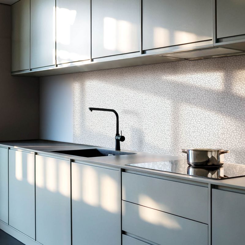 Panele samoprzylepne Wallfluent 40x20 cm Kwiatowy motyw liści 10 szt.