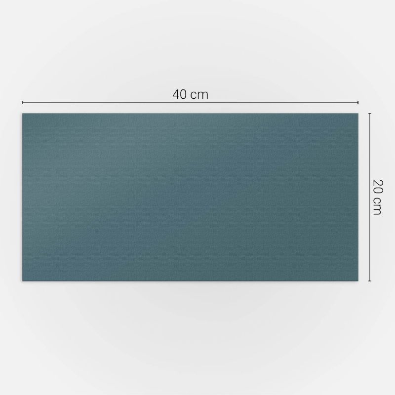 Panele samoprzylepne Wallfluent 40x20 cm Morska zieleń w ciemnej tonacji 10 szt.