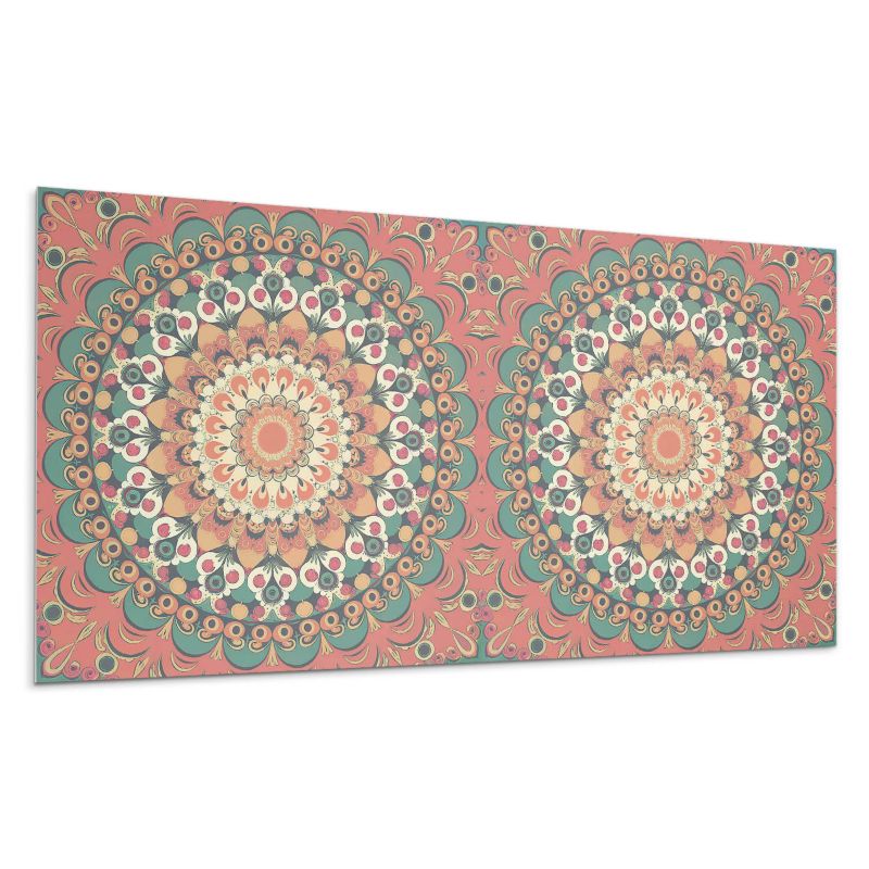 Panele samoprzylepne Wallfluent 40x20 cm Motyw mandali z subtelnymi akcentami 10 szt.