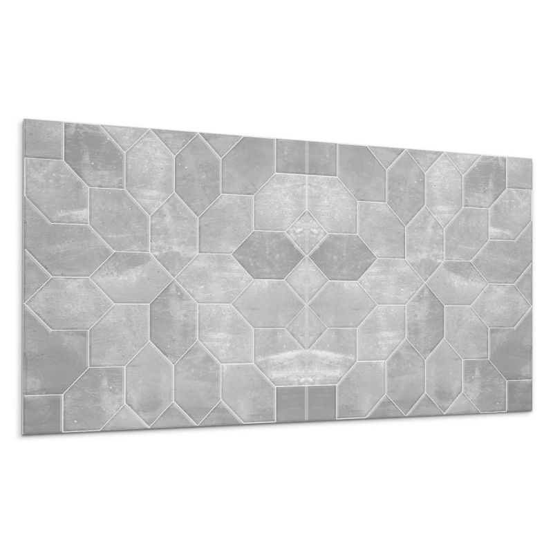 Panele samoprzylepne Wallfluent 40x20 cm Mozaikowy wzór heksagonalny w nowoczesnym stylu 10 szt.