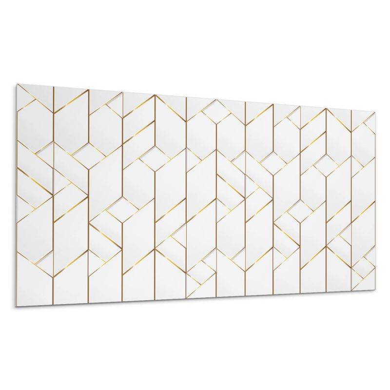 Panele samoprzylepne Wallfluent 40x20 cm Nowoczesny motyw linii w formie geometrycznej 10 szt.