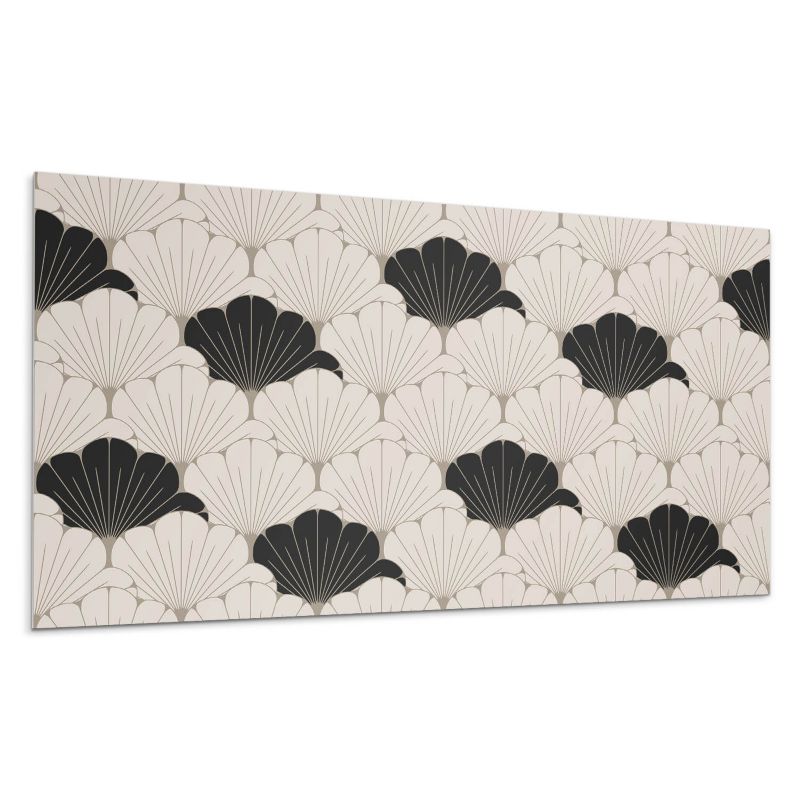 Panele samoprzylepne Wallfluent 40x20 cm Nowoczesny wzór z liśćmi 10 szt.