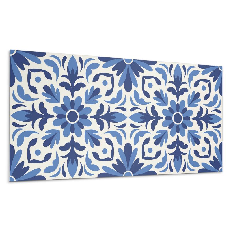 Panele samoprzylepne Wallfluent 40x20 cm Roślinny wzór z liściastymi akcentami 10 szt.
