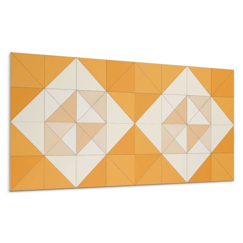 Panele samoprzylepne Wallfluent 40x20 cm Romby w nowoczesnym stylu graficznym 10 szt.