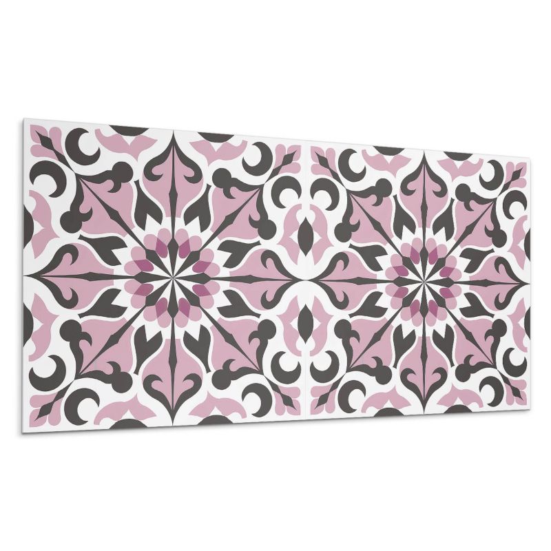 Panele samoprzylepne Wallfluent 40x20 cm Symetryczne motywy roślinne w harmonii 10 szt.