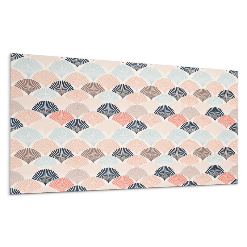 Panele samoprzylepne Wallfluent 40x20 cm Wachlarze w rytmie fal 10 szt.