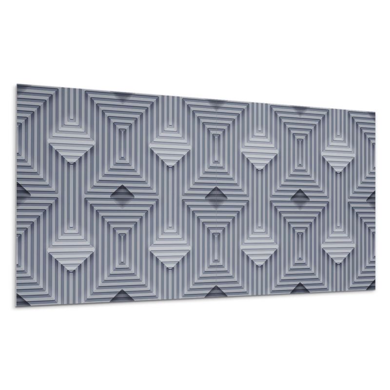 Panele samoprzylepne Wallfluent 40x20 cm Wielowarstwowe motywy geometryczne 10 szt.