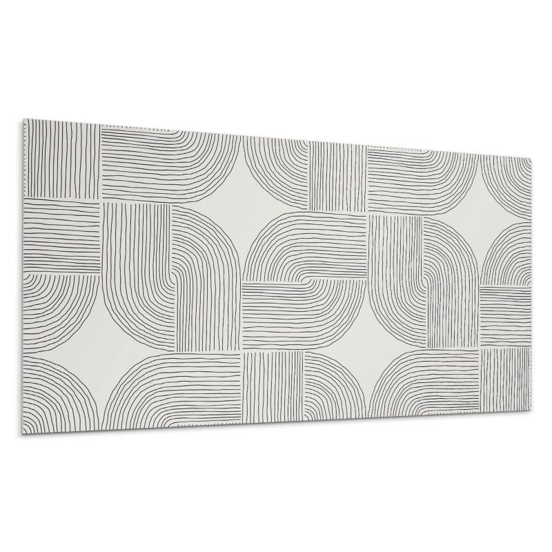 Panele samoprzylepne Wallfluent 40x20 cm Wzór geometryczny z dynamicznymi liniami 10 szt.