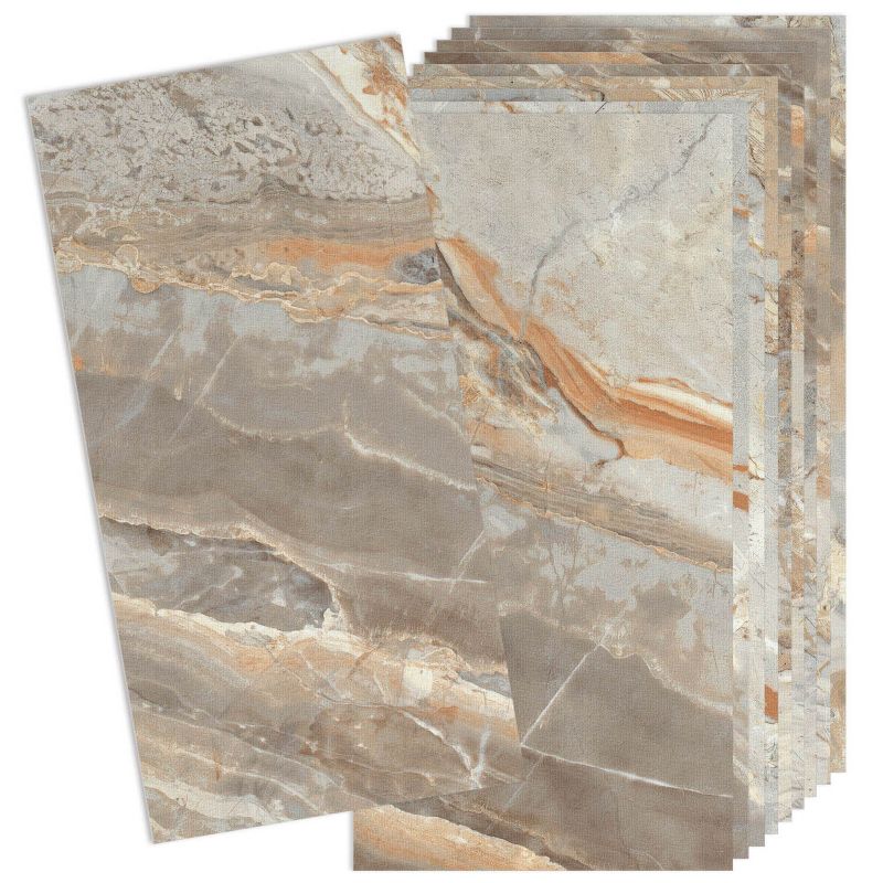 Panele samoprzylepne Wallfluent 40x20 cm Wzór marmuru z subtelnymi żyłkami 10 szt.