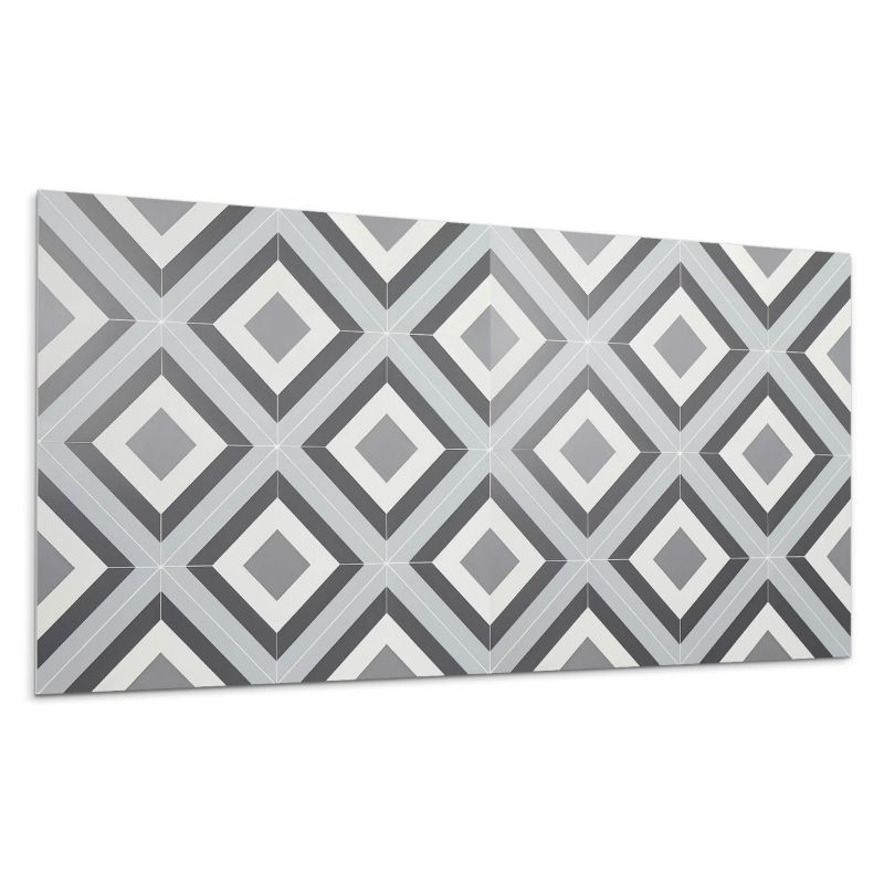Panele samoprzylepne Wallfluent 40x20 cm Wzór rombów w stylu geometrycznym 10 szt.