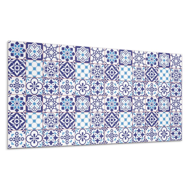 Panele samoprzylepne Wallfluent 40x20 cm Wzory geometryczne na kafelkach 10 szt.