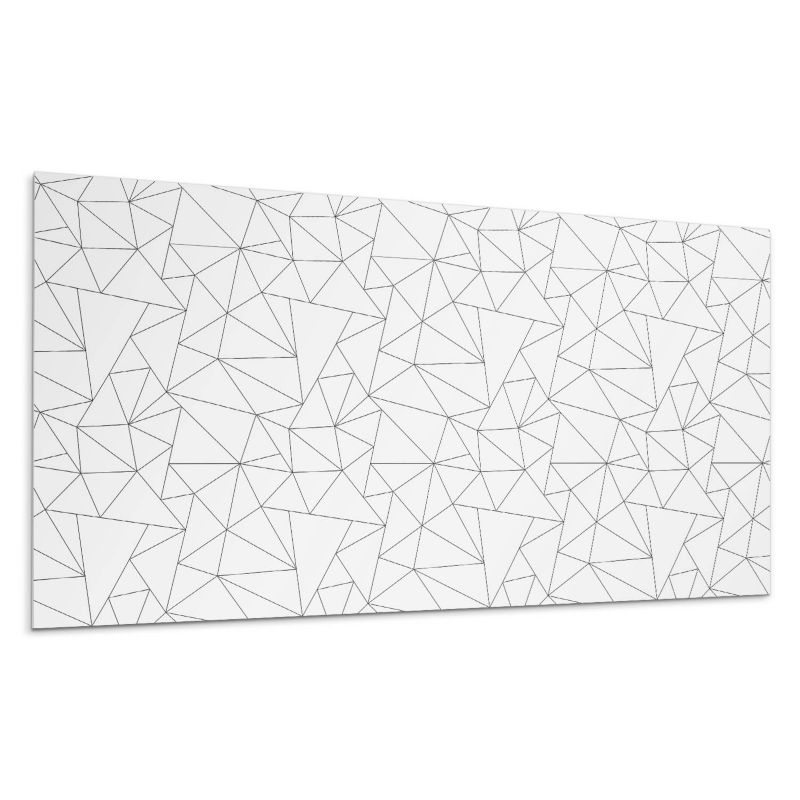 Panele samoprzylepne Wallfluent 60x30 cm Abstrakcyjna kompozycja trójkątów 6 szt.
