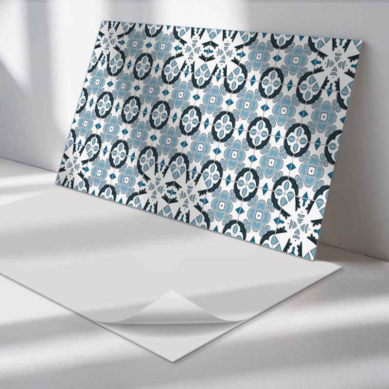 Panele samoprzylepne Wallfluent 60x30 cm Abstrakcyjny motyw kaflowy 6 szt.