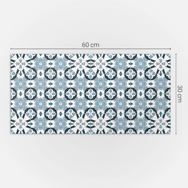 Panele samoprzylepne Wallfluent 60x30 cm Abstrakcyjny motyw kaflowy 6 szt.