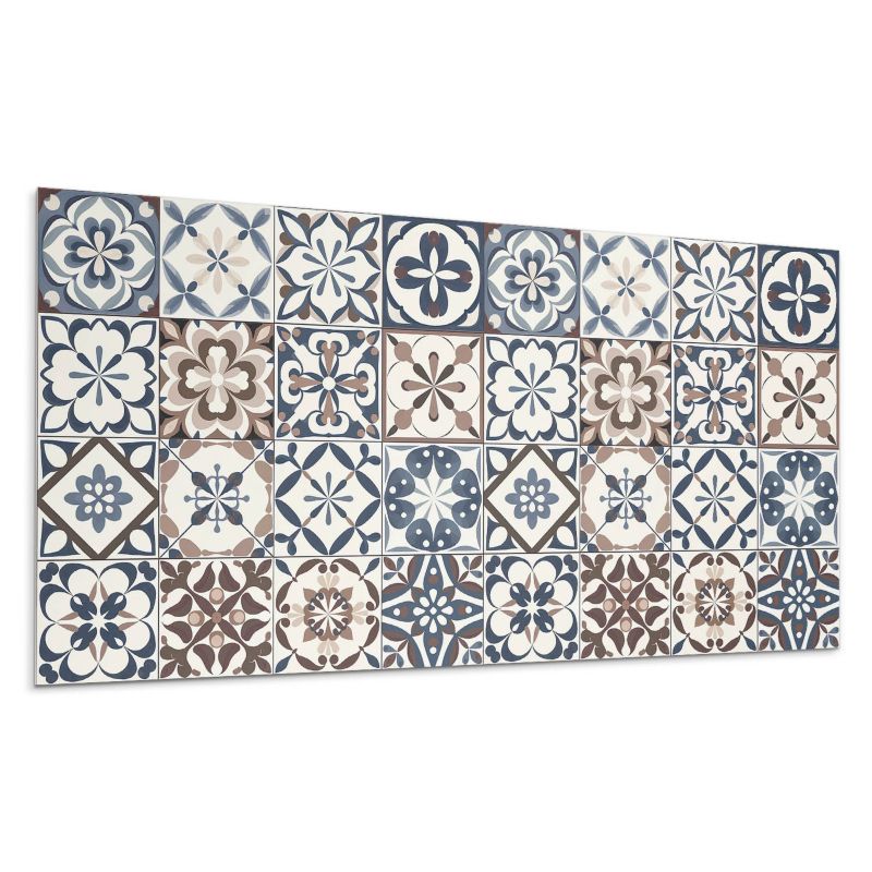 Panele samoprzylepne Wallfluent 60x30 cm Dekoracyjne wzory płytek 6 szt.