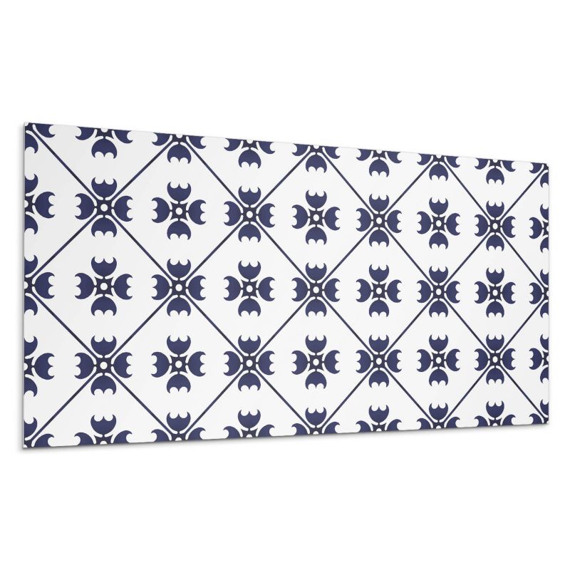 Panele samoprzylepne Wallfluent 60x30 cm Elegancki wzór z figurami geometrycznymi 6 szt.