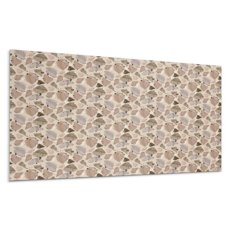 Panele samoprzylepne Wallfluent 60x30 cm Geometria kamiennych kształtów 6 szt.