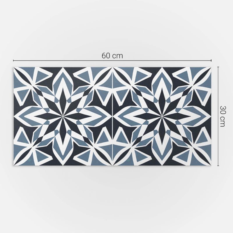 Panele samoprzylepne Wallfluent 60x30 cm Geometria w harmonijnych formach 6 szt.