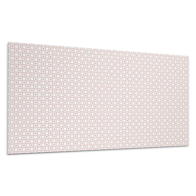 Panele samoprzylepne Wallfluent 60x30 cm Geometryczny wzór okręgów w siatce 6 szt.