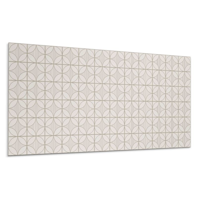 Panele samoprzylepne Wallfluent 60x30 cm Geometryka z okręgami w nowoczesnym wydaniu 6 szt.