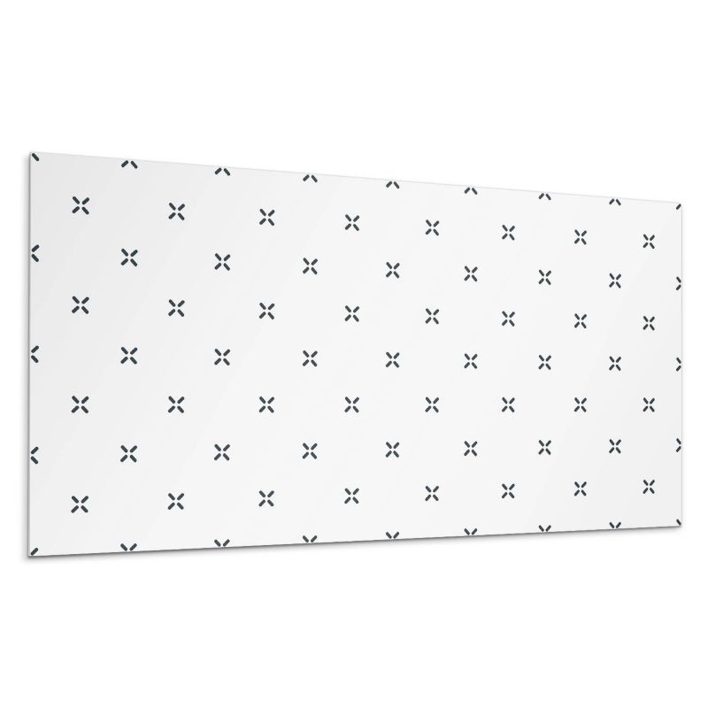 Panele samoprzylepne Wallfluent 60x30 cm Grafika krzyżyki 6 szt.