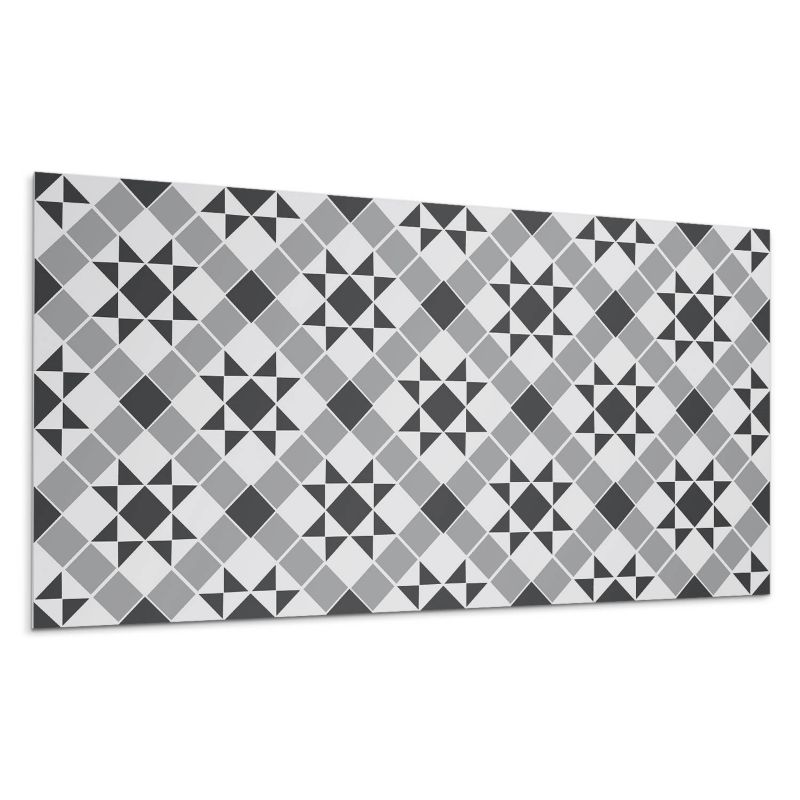 Panele samoprzylepne Wallfluent 60x30 cm Gwiaździsty motyw w formie geometrycznej 6 szt.