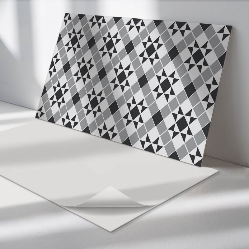 Panele samoprzylepne Wallfluent 60x30 cm Gwiaździsty motyw w formie geometrycznej 6 szt.