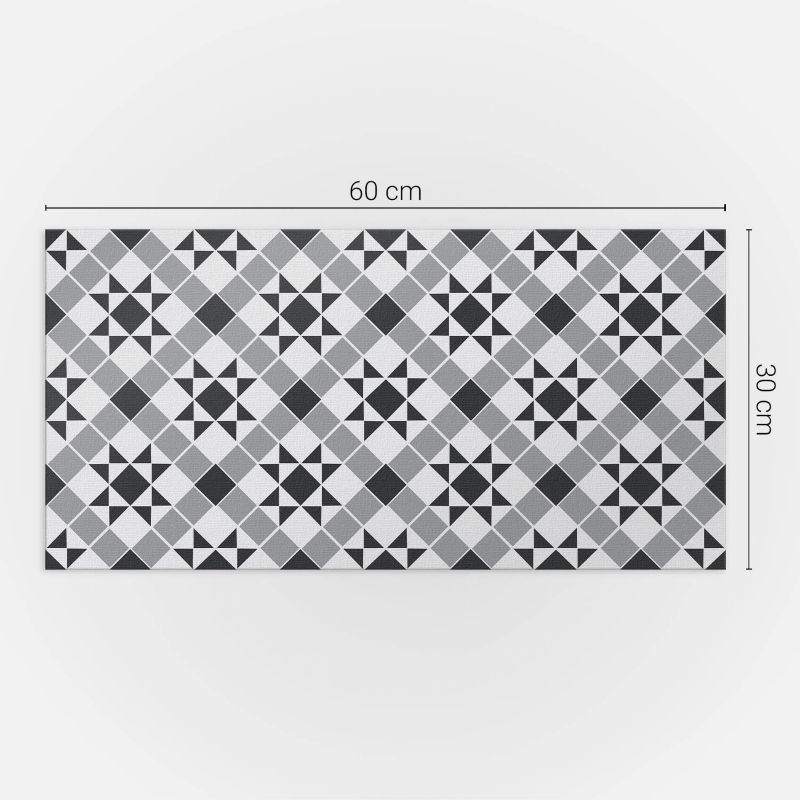 Panele samoprzylepne Wallfluent 60x30 cm Gwiaździsty motyw w formie geometrycznej 6 szt.