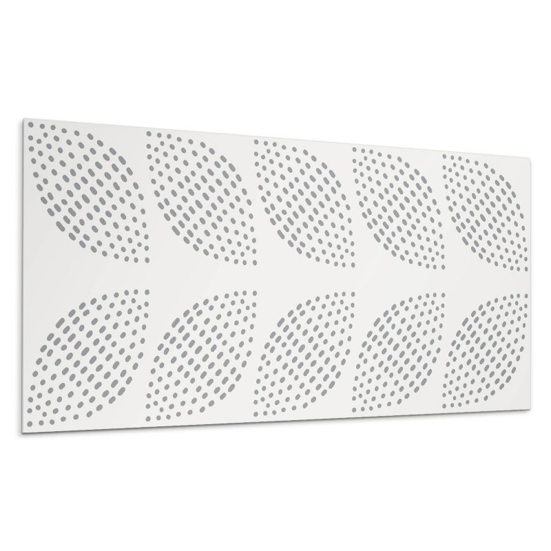 Panele samoprzylepne Wallfluent 60x30 cm Kropkowany wzór liści 6 szt.