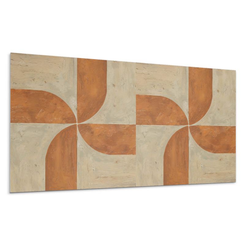 Panele samoprzylepne Wallfluent 60x30 cm Krzywe i figury geometryczne 6 szt.