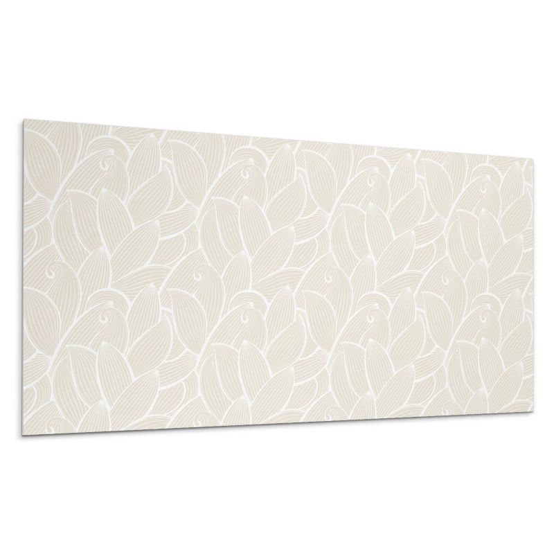 Panele samoprzylepne Wallfluent 60x30 cm Kwiatowe liście falistym 6 szt.
