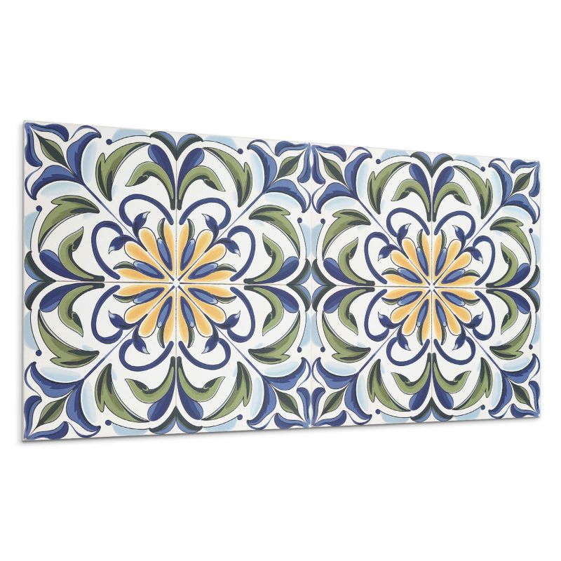Panele samoprzylepne Wallfluent 60x30 cm Kwiatowy design w roślinnej kompozycji 6 szt.