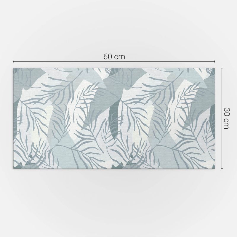 Panele samoprzylepne Wallfluent 60x30 cm Liściasty wzór w tropikalnym stylu 6 szt.